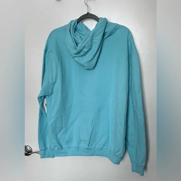 NWT Fender Aqua (Daphne Blue) Sweatshirt with White Fender Logo - Picture 3 of 6